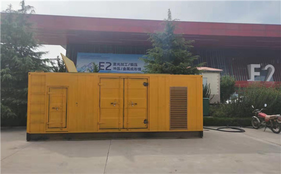 上安乡1200KW发电机出租